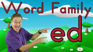 Word Family ed  Phonics Song for Kids  Jack Hartmann [upl. by Zerlina]