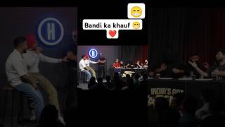 Bandi ka khauf 😁❤️samayraina samayrainashow standupcomedy [upl. by Nohshan]