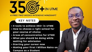 How to score 350 in JAMB Part 1 [upl. by Eelano712]