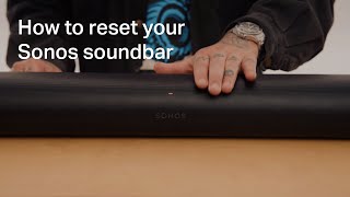 How to reset your Sonos soundbar [upl. by Lacsap457]