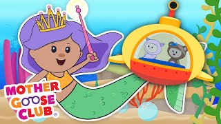 Mermaid Song  More  Mother Goose Club Cartoons NurseryRhymes [upl. by Idolem]