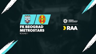 RAANPLSA  RD1  FK Beograd v MetroStars 2024 [upl. by Zetram]