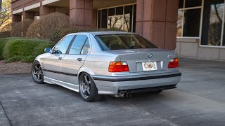 BMW E36 M3 with Active Autowerke exhaust [upl. by Marybella725]