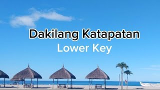 DAKILANG KATAPATAN Lower Key minus one [upl. by Walley161]