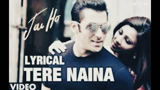 Tere Naina Maar Hi Daalenge Lyrics  Jai Ho  Shreya Ghoshal  Shaan [upl. by Wexler]