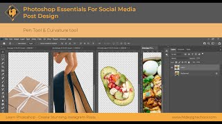 Photoshop  06 Pen Tool amp Curvature tool [upl. by Tessa]
