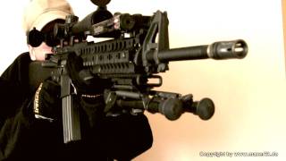 GampP  M16A4 SIR WOC Blackwater Style  Slowmotion [upl. by Dean]