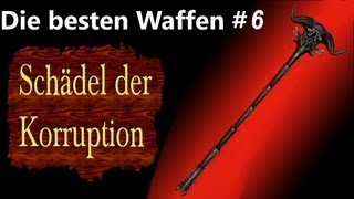 Die besten Waffen von Skyrim  Schädel der Korruption daedrisches Artefakt [upl. by Kerstin235]