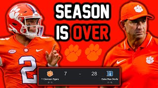 CLEMSON Just THREW AWAY Their SEASON [upl. by Comptom]