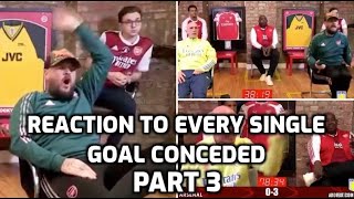 AFTV reaction to every goal Arsenal have conceded this season  Part 3 [upl. by Semadar]