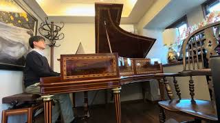 Präludium CDur BWV 846  ERARD No0 185 pyramid mahogany [upl. by Atteoj]