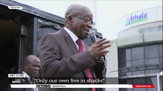 MK vs ANC I Jacob Zuma addresses MK party supporters in Durban [upl. by Trembly]