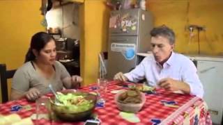 Macri descubre las milanesas [upl. by Enelam]