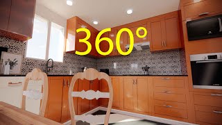 Interior design kitchen 360 vr تصميم داخلي للمطبخ 360 vr [upl. by Aniretake938]