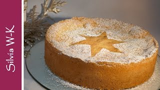 Bratapfelkuchen  Apfelkuchen  Puddingkuchen  Weihnachtskuchen [upl. by Eiznil]