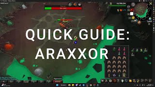 OSRS Quick Guide  Araxxor [upl. by Shlomo976]