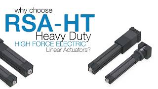 RSA HT Heavy Duty High Force Actuators [upl. by Backer]