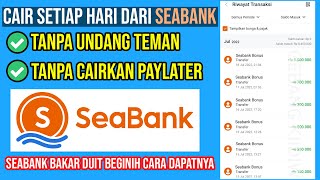 4 Cara Dapat Uang Dari Seabank Tanpa Undang Teman Saldo Langsung Masuk  Seabank Dapat Uang Tunai [upl. by Adele]