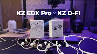 Fone KZ EDX Pro x KZ Dfi 🎧 Primeiras impressões [upl. by Burrows]