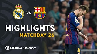 Highlights Real Madrid vs FC Barcelona 01 [upl. by Dorison]