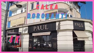 ▪4K▪Bucharest Walks Calea Dorobanti full tour The area where the rich spend their money [upl. by Adnorat289]