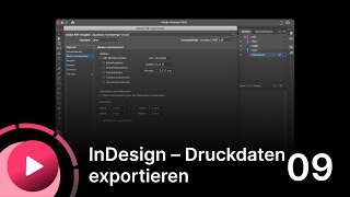 Abizeitung  Abibuch InDesign Tutorial quotDruckdaten exportierenquot  Teil 09 [upl. by Hamehseer]