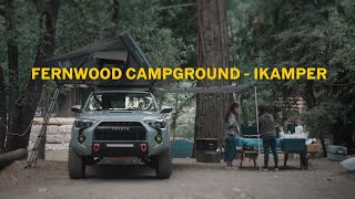 Fernwood Campground at Big Sur 2023  iKamper 4K [upl. by Tsew]