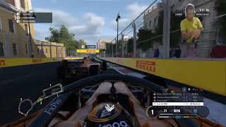 F1 2018 11ª TEMPORADA Stoffel Vandoorne  Azerbaijão [upl. by Hodge851]