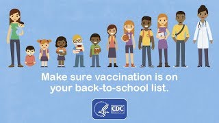 Make Sure Vaccination is on your BacktoSchool List [upl. by Cori]