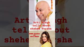 Biggboss fame Aarti Singh KrushnaAbhishk sister shared shehed Versha gurujisatsang guruji [upl. by Phina142]