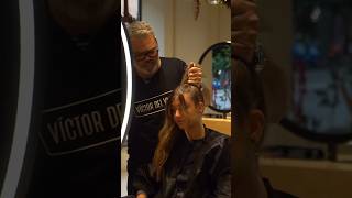 Paso a paso recogidos navideñoshaircut estilista hairdresser peinado peluquero [upl. by Eenad262]