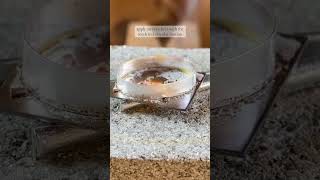 How to make a silver bezel setting learnsomethingnew jewelrytutorial crafting jewelerymakingtips [upl. by Attesor300]