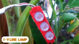 How to make  lamp from  12v led light shorts DIY youtube experiment [upl. by Eahsed80]