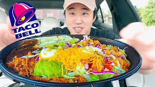 Taco Bell Mukbang in Tesla [upl. by Lorrin]