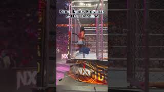 KIANA JAMES ENTRANCE AT NXT DEADLINE  WLW SHORTS [upl. by Noam]