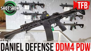 Daniel Defense DDM4 PDW SHOT Show 2020 [upl. by Morly448]