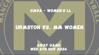 Women’s LL  Urmston Away [upl. by Mccully]