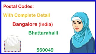 Postal Code of Bhattarahalli and Bidrahalli same zip code Bangalore Karnataka India Zip code [upl. by Magdala]