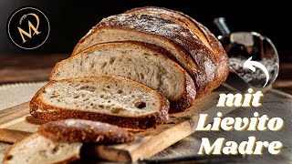 Pagnotta  Traditionelles italienisches Landbrot mit Lievito Madre [upl. by Odnanreh]