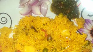 Soyabean Pulao recipe Chatpat banne wal pulao recipe Har har Mahadev 🙏roshanikitchen98👍👍🙏😊 [upl. by Bilski]