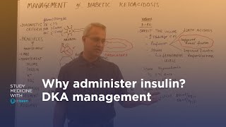 Why do we administer insulin to a DKA patient [upl. by Dippold249]