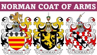 Norman Coat of Arms amp Family Crest  Symbols Bearers History [upl. by Engle]