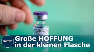 CORONAIMPFUNG Diese Nebenwirkungen können beim BiontechImpfstoff auftreten [upl. by Rosenstein]