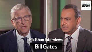 Bill Gates Discusses AI Conspiracies And Curing Polio With Riz Khan  The Full Interview [upl. by Nuahsad952]