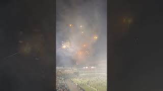 Edmonton Elks vs Saskatchewan Roughriders Oct 5 2024 CFL End Of Game Fireworks [upl. by Neellok805]