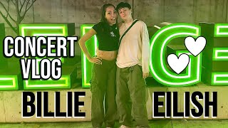 BILLIE EILISH CONCERT VLOG 2024  Vlogmas day 7🌟 [upl. by Enylodnewg]