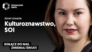 Kulturoznawstwo projektowanie usług i innowacji  drzwi otwarte na Uniwersytecie SWPS [upl. by Adnilram]