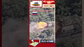 Ukrainian SOF destroyed the Russian Msta S self propelled howitzer in the Kherson region shorts [upl. by Feingold]