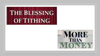 The Unexpected Blessings of Tithing More Than Money [upl. by Dyana]