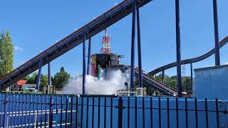 Stormforce 10 Ride At Drayton Manor [upl. by Brothers202]